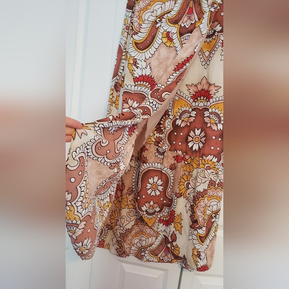 NWOT, Wrap over long skirt - Picture 2 of 3